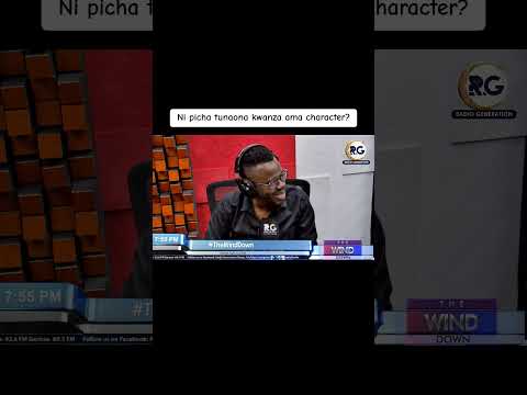 Ni picha tunaona kwanza ama character?