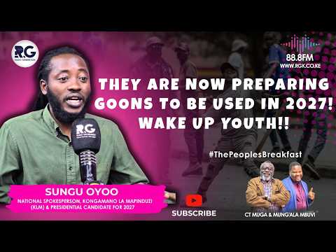 Goons Have Now Been Institutionalized, Ready To Be Used In 2027 ~Sungu Oyoo