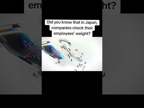 Did You Know That In Japan, Companies Check Their Employees’ Weight