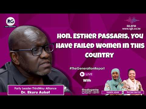 You Have Failed Women In This Country ~ Dr. Ekuru Aukot To Hon. Esther Passaris