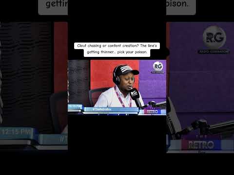 Clout chasing or content creation? The line’s getting thinner… pick your poison