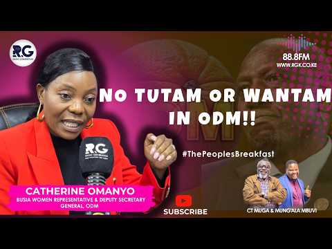 NO Tutam or Wantam In Both ODM Linda Mwanchi & ODM Linda Ground. They Are All Wrong~Catherine Omanyo