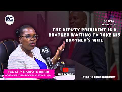 The Deputy President Is A Brother Waiting To Take His Brother's Wife