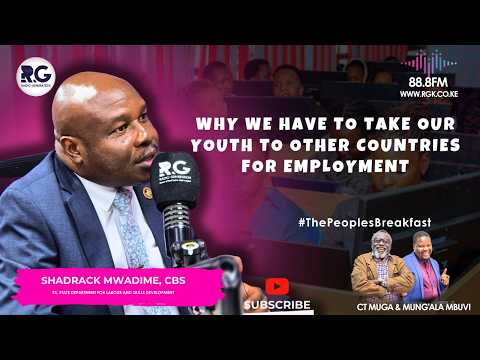 Why We Have to Take Our Youth To Other Countries For Employment: PS Shadrack Mwadime