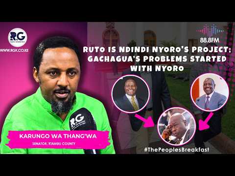 Ruto is Ndindi Nyoro's Project. He (Nyoro) Is a Mole In Opposition: Sen. Karungo Wa Thang'wa