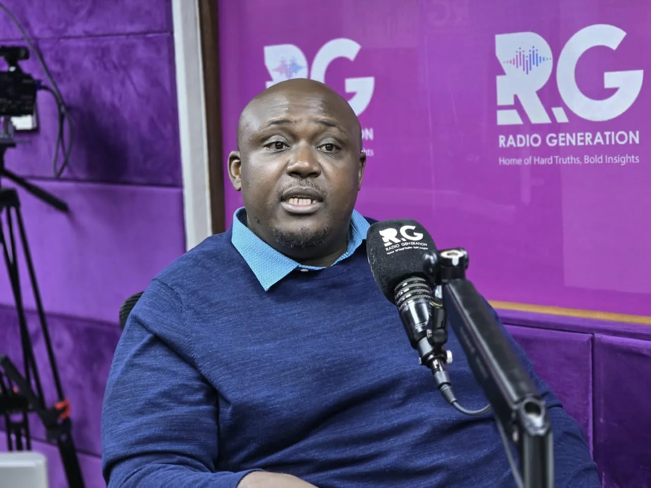 Strategic Planner, Political Commentator, Kileleshwa Ward MCA Aspirant 2027, Bob Omamo, on a Radio Generation interview on October 7, 2026.
