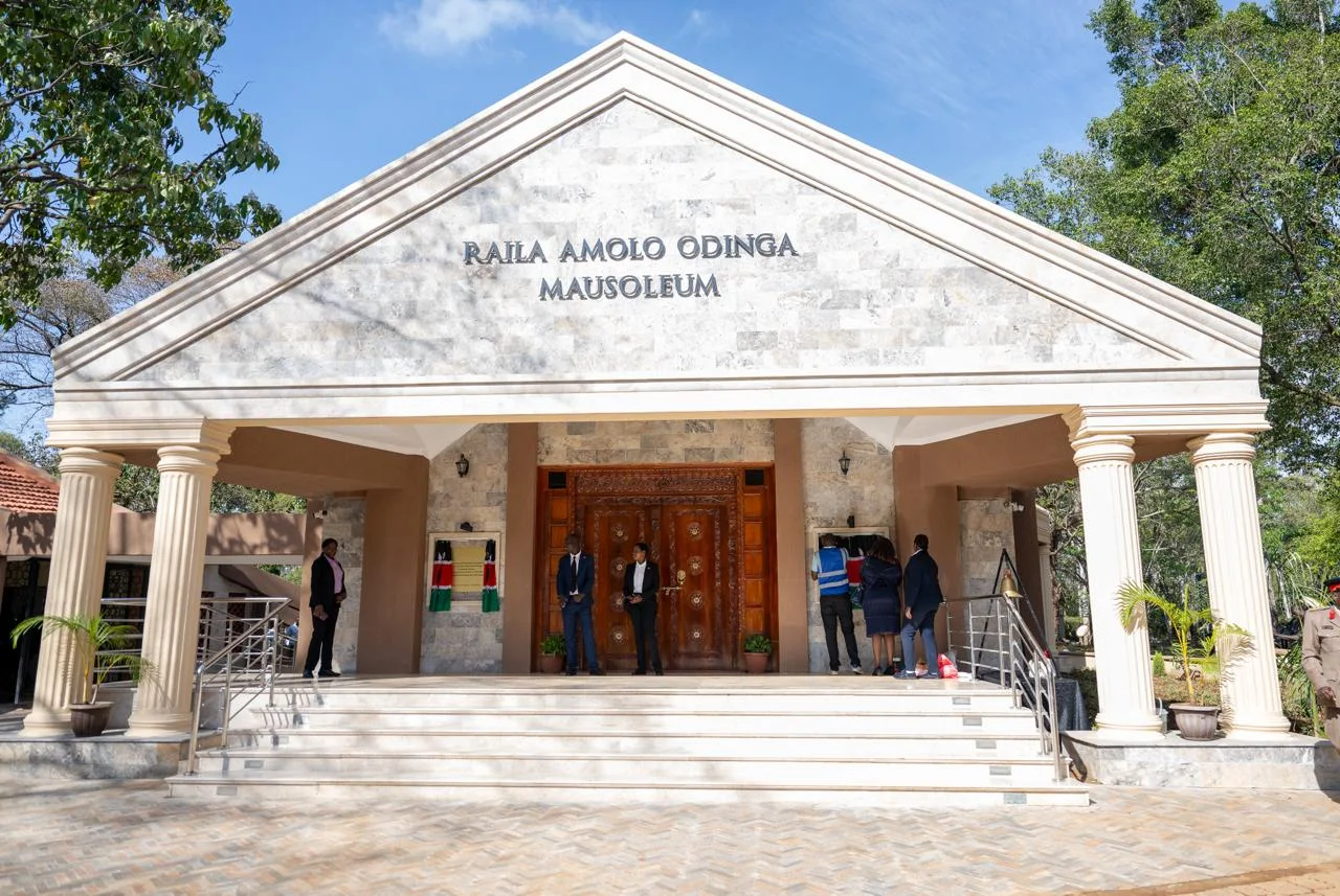 Raila Amolo Odinga Mausoleum in Bondo, Siaya County.