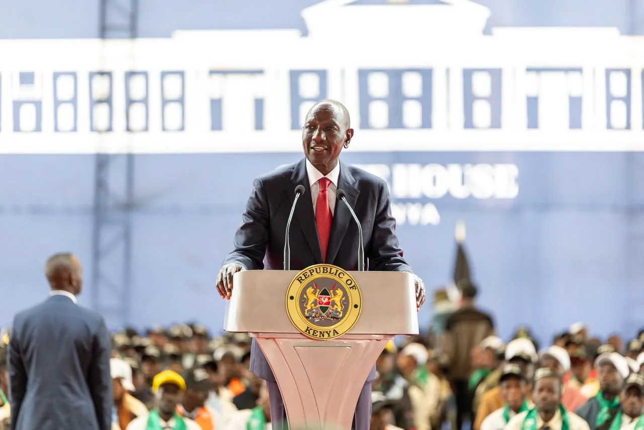 President William Ruto speaking during NITA graduation ceremony at State House, Nairobi, on October 8, 2026.