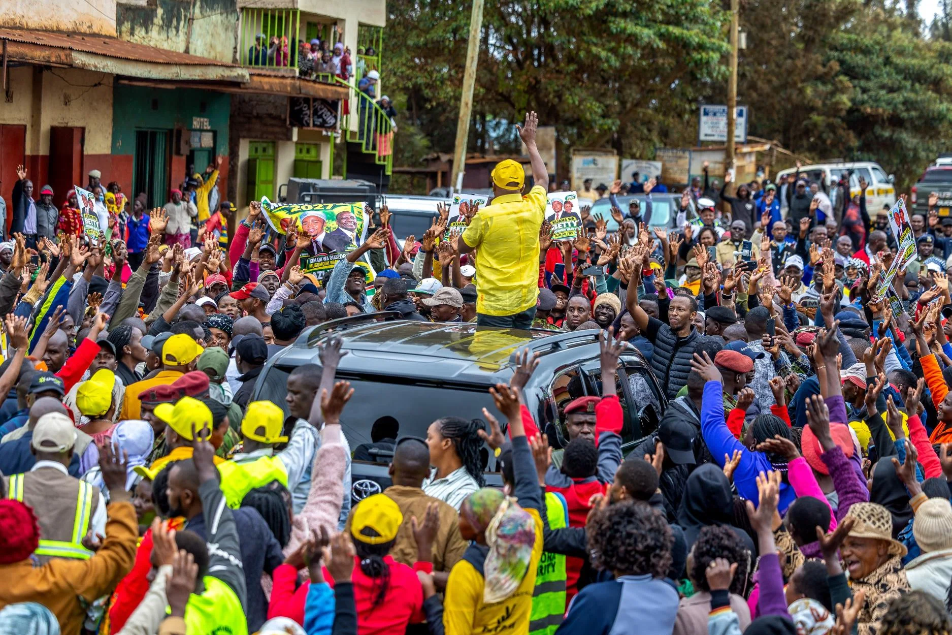 Deputy President speaking in Murang’a County on October 8, 2026.