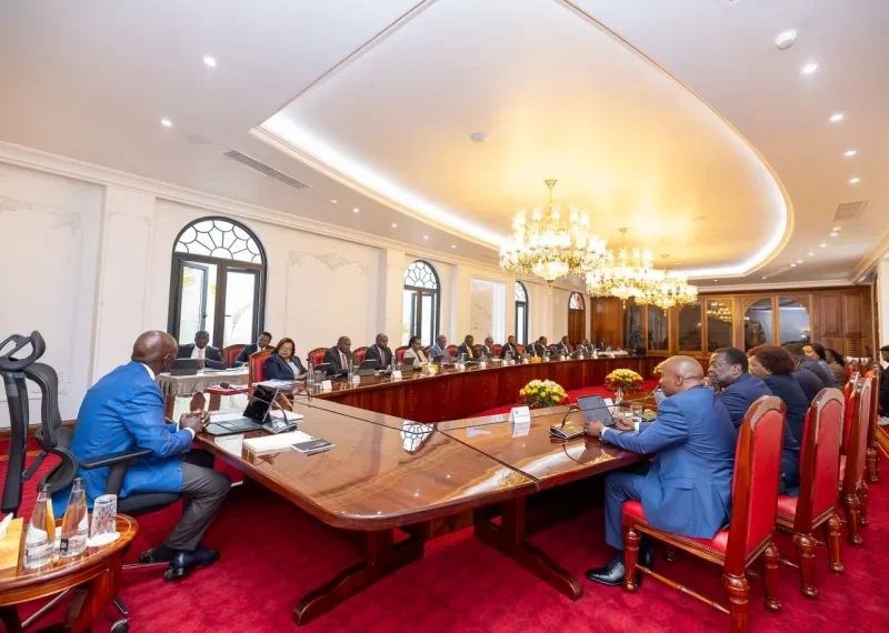 President William Ruto chairs Cabinet meeting of the year at State House, Nairobi, October 9, 2026