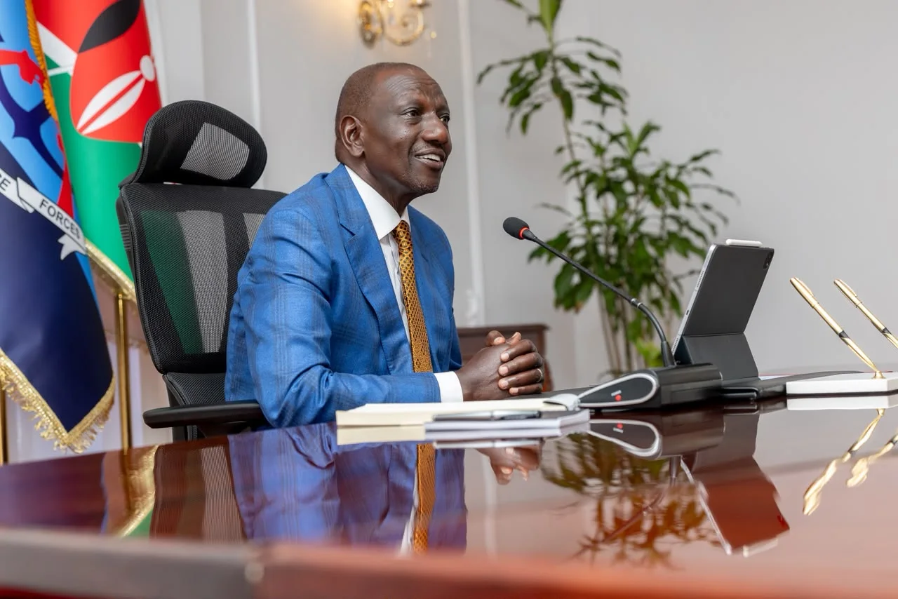 President William Ruto at State House, Nairobi where he chaired a Cabinet meeting on October 9, 2026