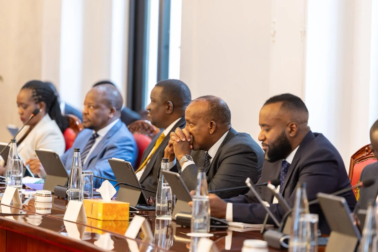 Members of President William Ruto's Cabinet during a meeting held at State House, Nairobi on October 9, 2026.