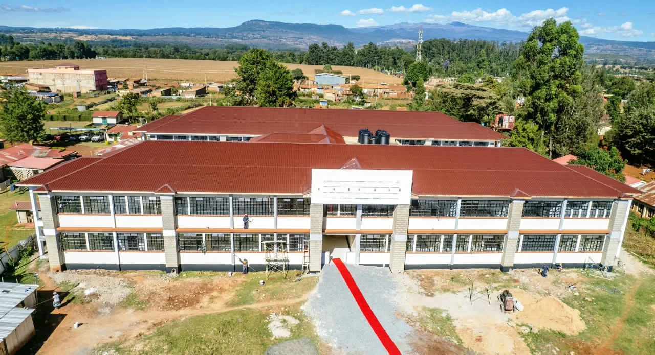 Aerial view of Endebess Hospital Mother and Child in Trans Nzoia on October 10, 2026