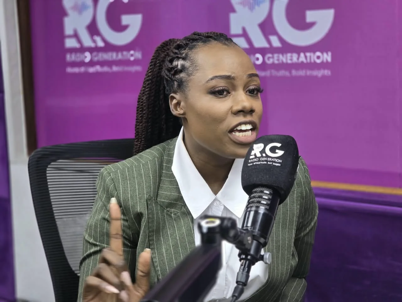 Chairperson of the Chronic Disease Society of Kenya and Director of Patnerships, Afyanalytics, Faith Okwisa Okwayo, during an interview on Radio Generation on October 12, 2026.