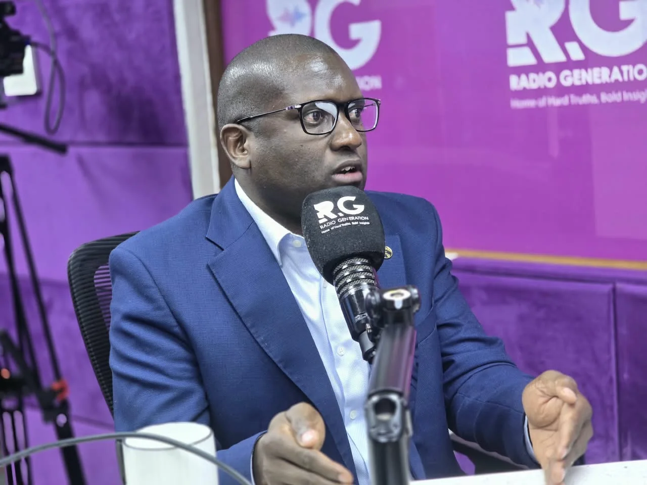 Spokesperson, Kenya Bora Tuitakayo and Nairobi Governor aspirant Cyprian Nyamwamu during a Radio Generation interview on October 12, 2026.