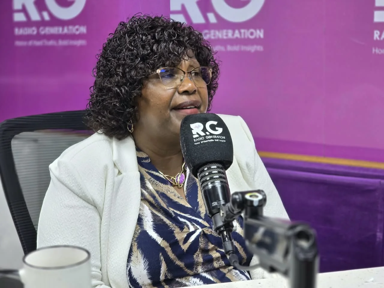Naivasha Constituency MP, Jayne Kihara on Radio Generation interview on October 14, 2026.