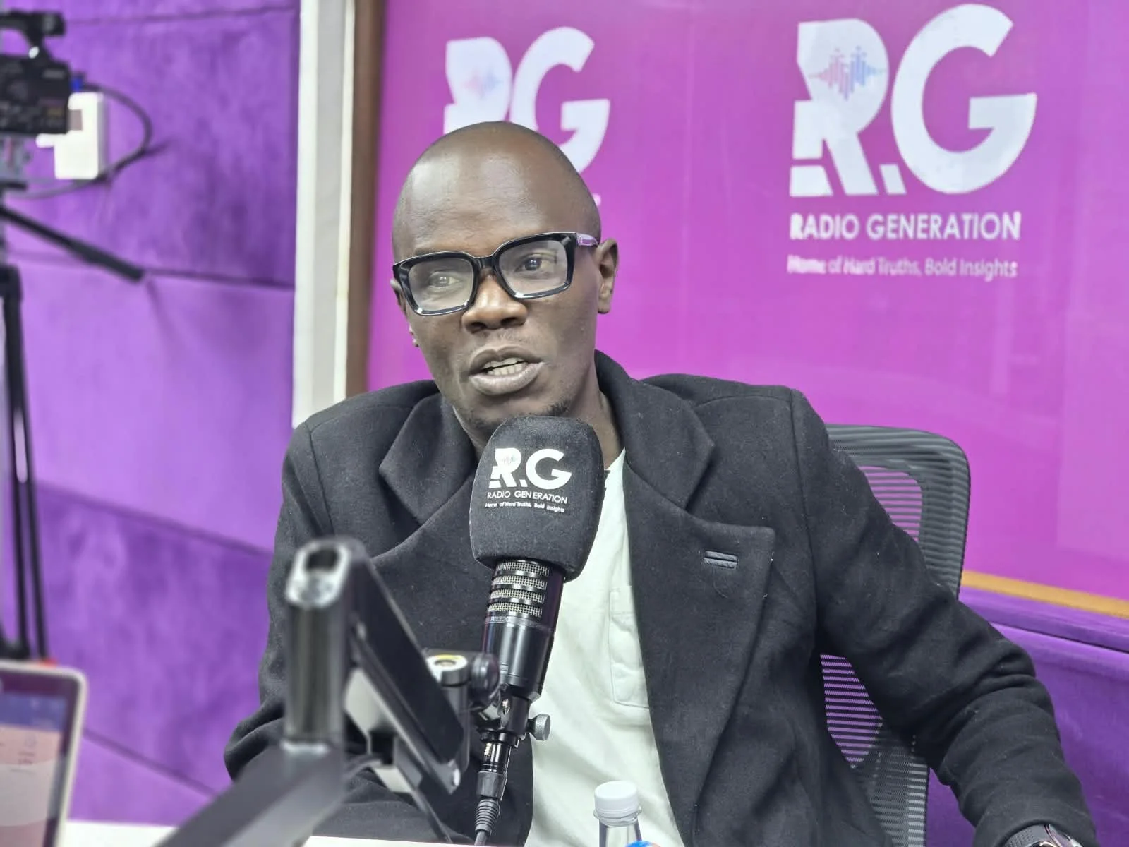 PM Party Communications Strategist, George Ngaira during a Radio Generation’s Power File show on October 19, 2026.