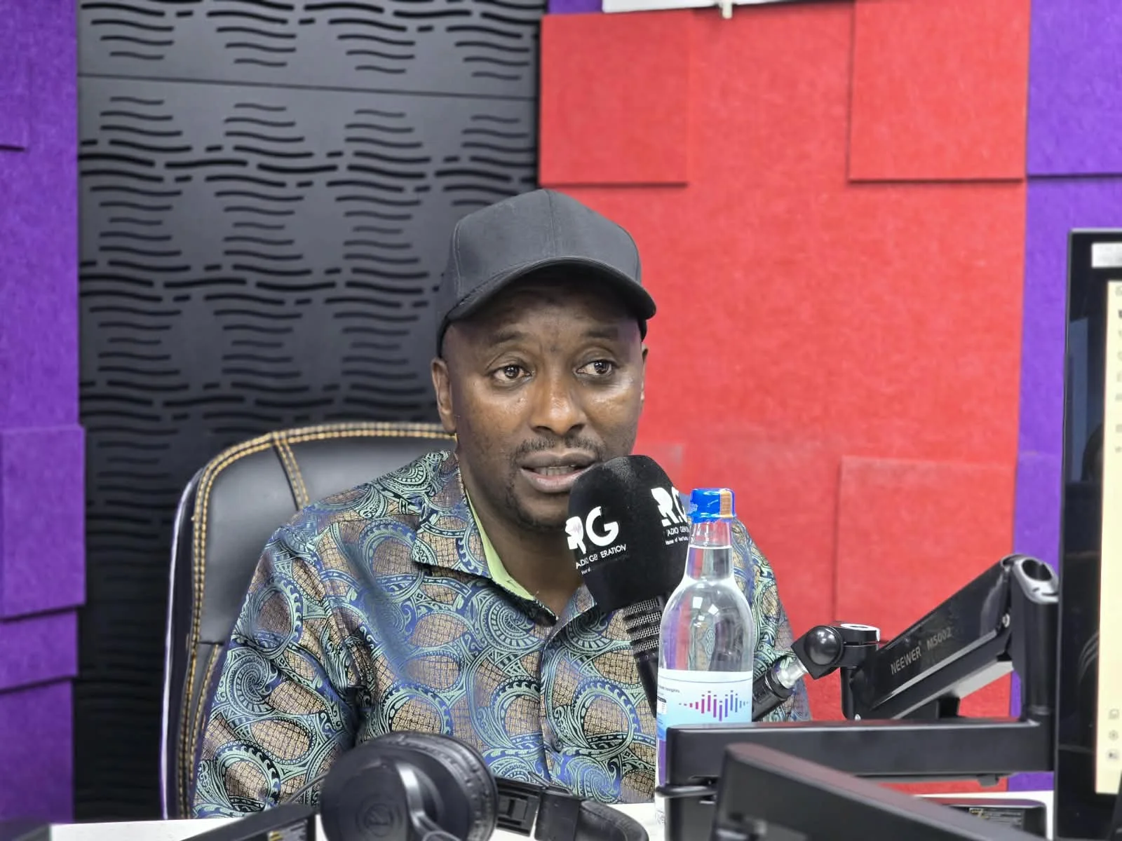 Nairobi Central CBD, MCA, Hon. Mwaniki Kwenya, during a Radio Generation’s Power File show on October 19, 2026.