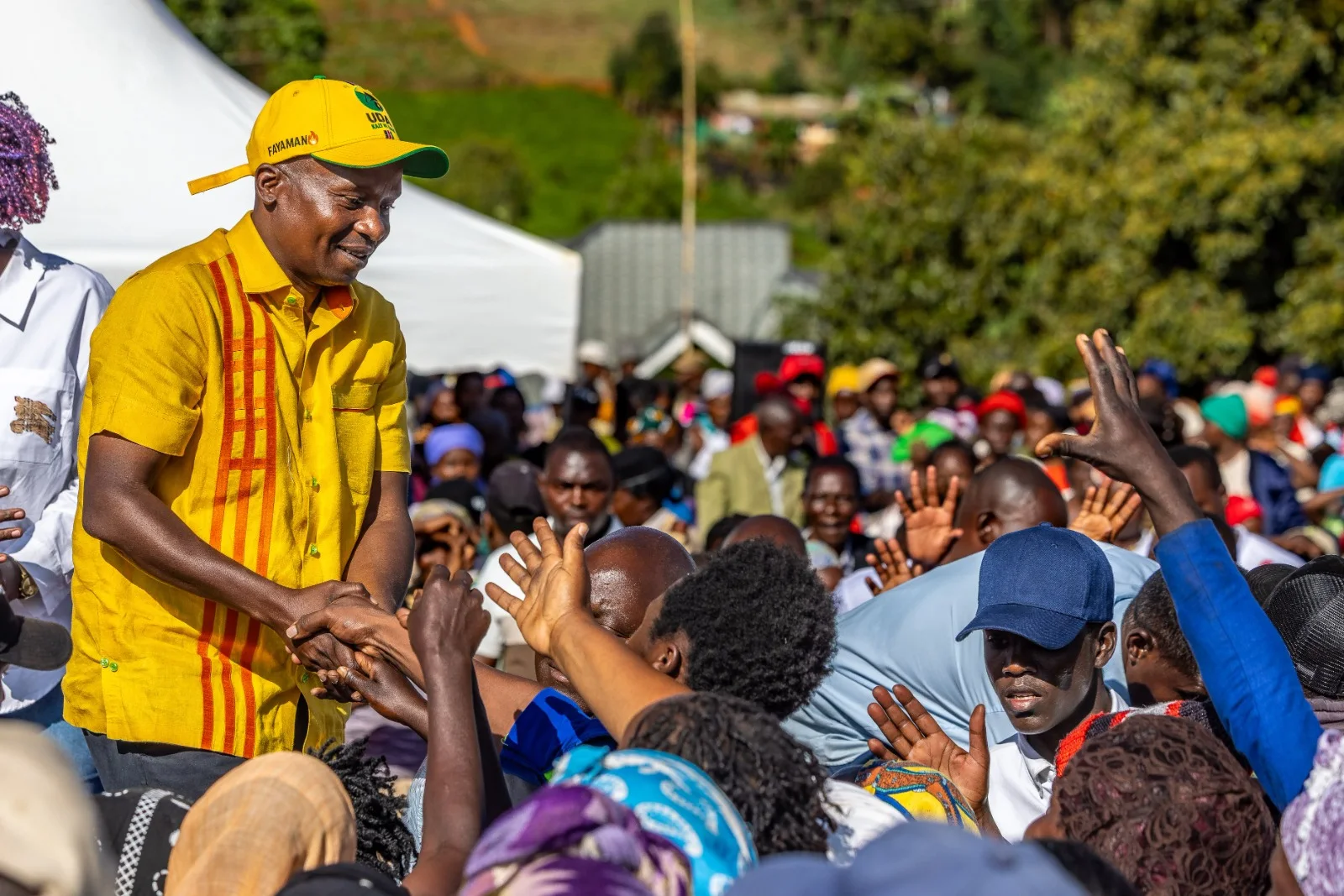 Deputy President Kithure Kindiki speaking in Gatundu North Constituency, Kiambu County on October 21, 2026 – PHOTO/DPCS