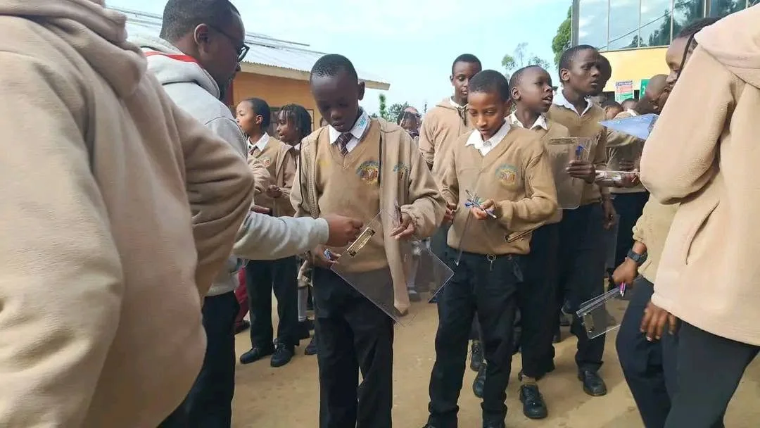 Learners at Ndima Kanini Junior School on October 23, 2026