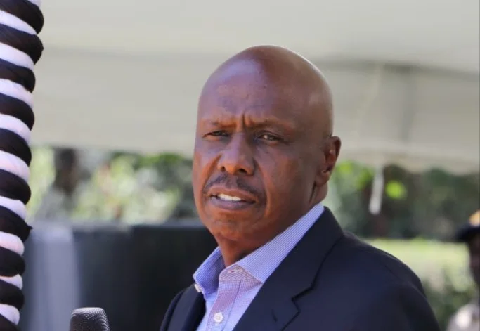 KANU chairman Gideon Moi speaking on October 23, 2026, after engaging delegates from across the Rift Valley region at Kabarak in Nakuru County