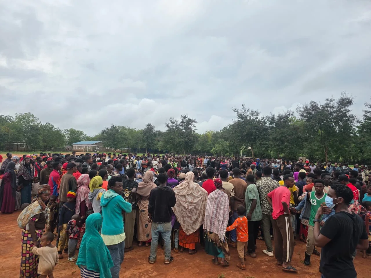 Displaced persons in Moyale, Marsabit County